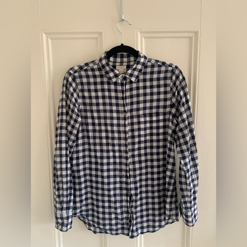 Gingham Button Down - image 1